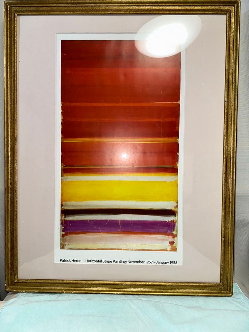 パトリック・ヘロンのポスター額縁入