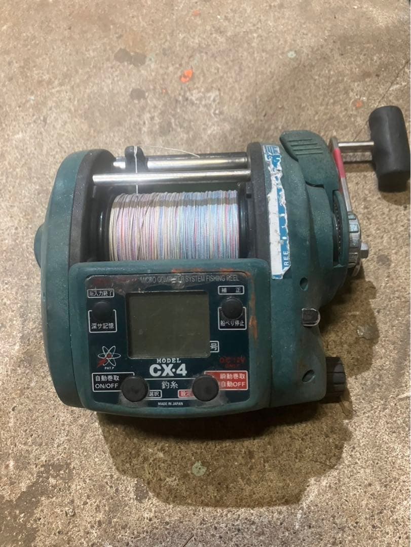 電動リール　ミヤマエ　ミヤエポックCOMMAND CX-4 電動リール　ジャンク
