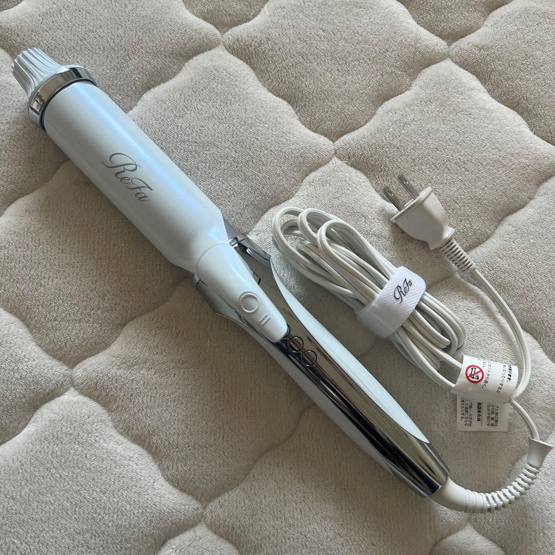 ReFaリファ カールアイロンプロ38mmコテホワイト