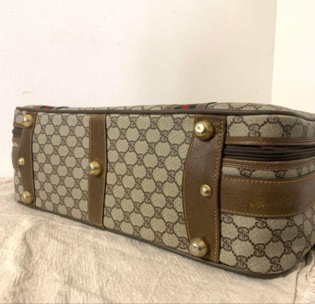 VINTAGE OLD GUCCI トラベルバッグ【あや】