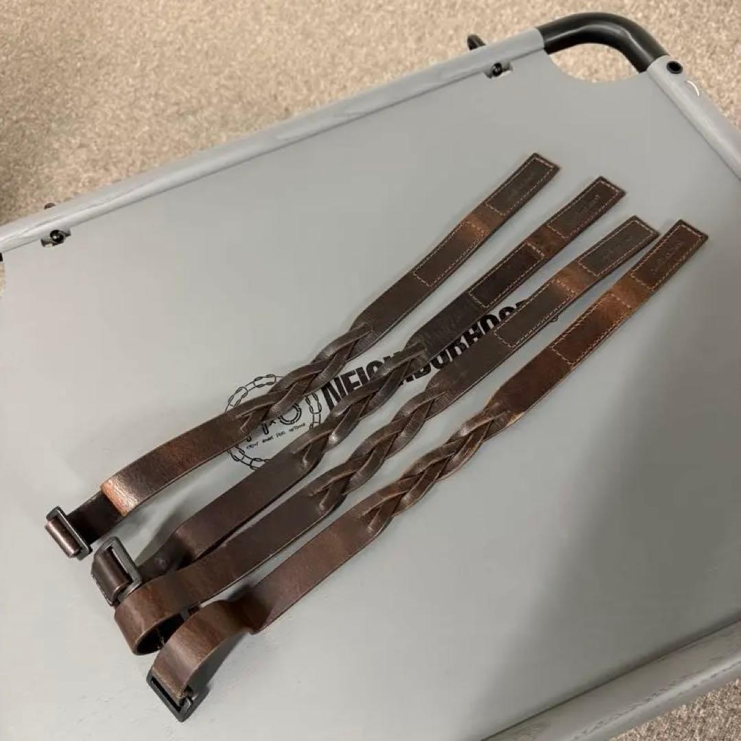 hxo テーブル モジュラーテーブル knotless knot レザーベルト