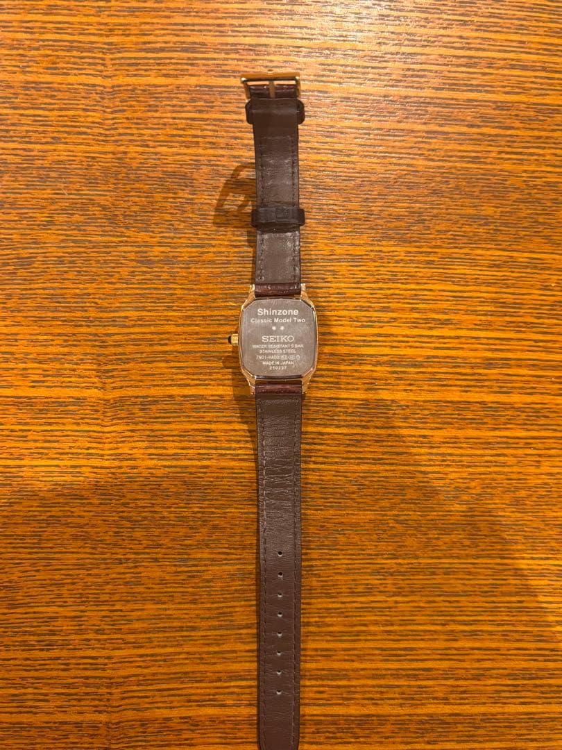 Shinzone SEIKOコラボーレーションウォッチ EDITION 2