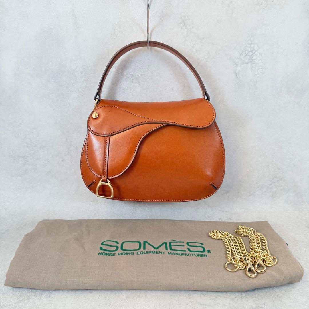 SOMES ソメスサドル　ドレッサージュ　ミニバッグ　ショルダーバッグ