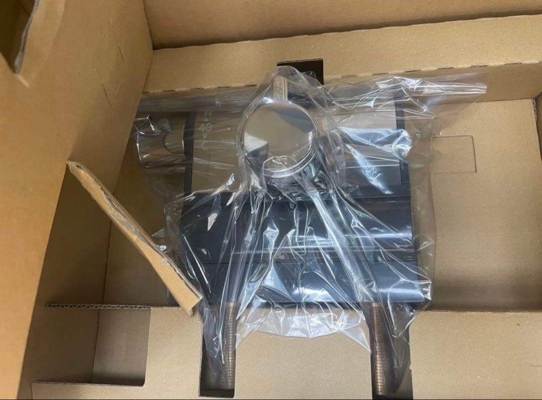 KVK 浴室用台付サーモ　KM3008L　混合水栓 クロームメッキ 40℃対応