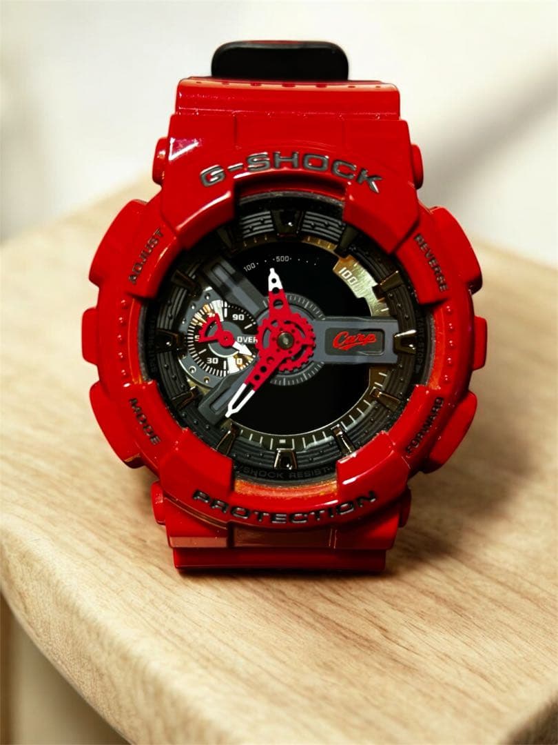 【掲載中に電池が切れたので値下げします】G-SHOCK カープ限定版 2018