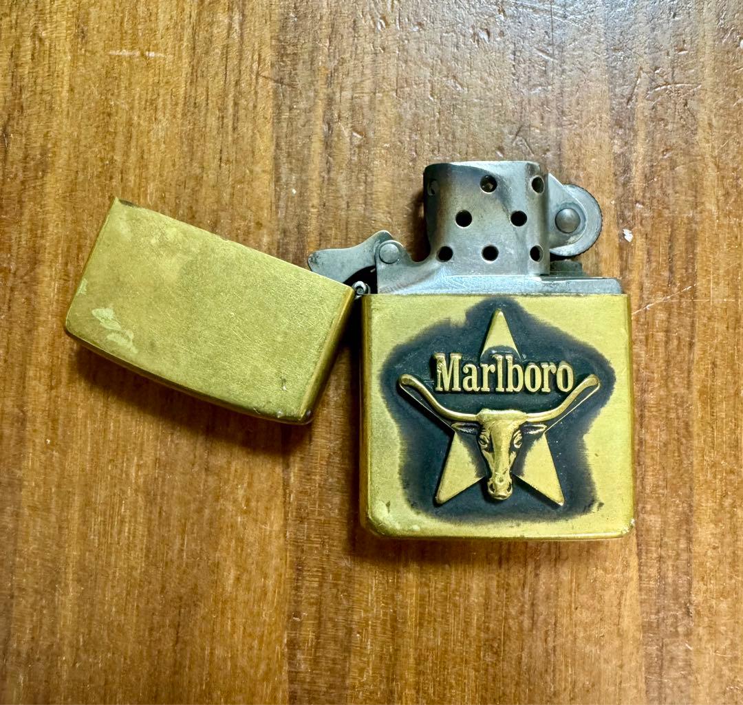 ZIPPO  オイルライター Marlboro ロングホーン 1993年製