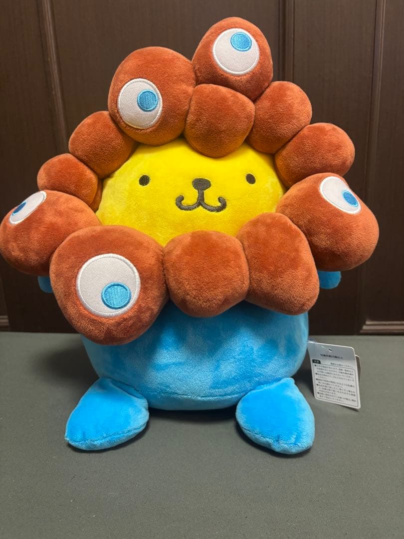 【美品】ポムポムプリンミャクミャク なりきりぬいぐるみ Ｌサイズ 万博会場限定