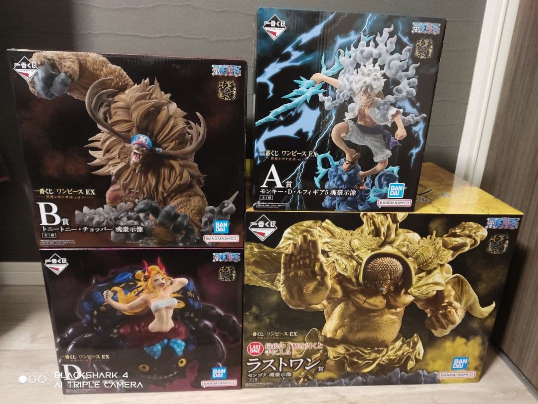 4個セット　一番くじ ワンピース EX 悪魔を宿す者達 vol.3