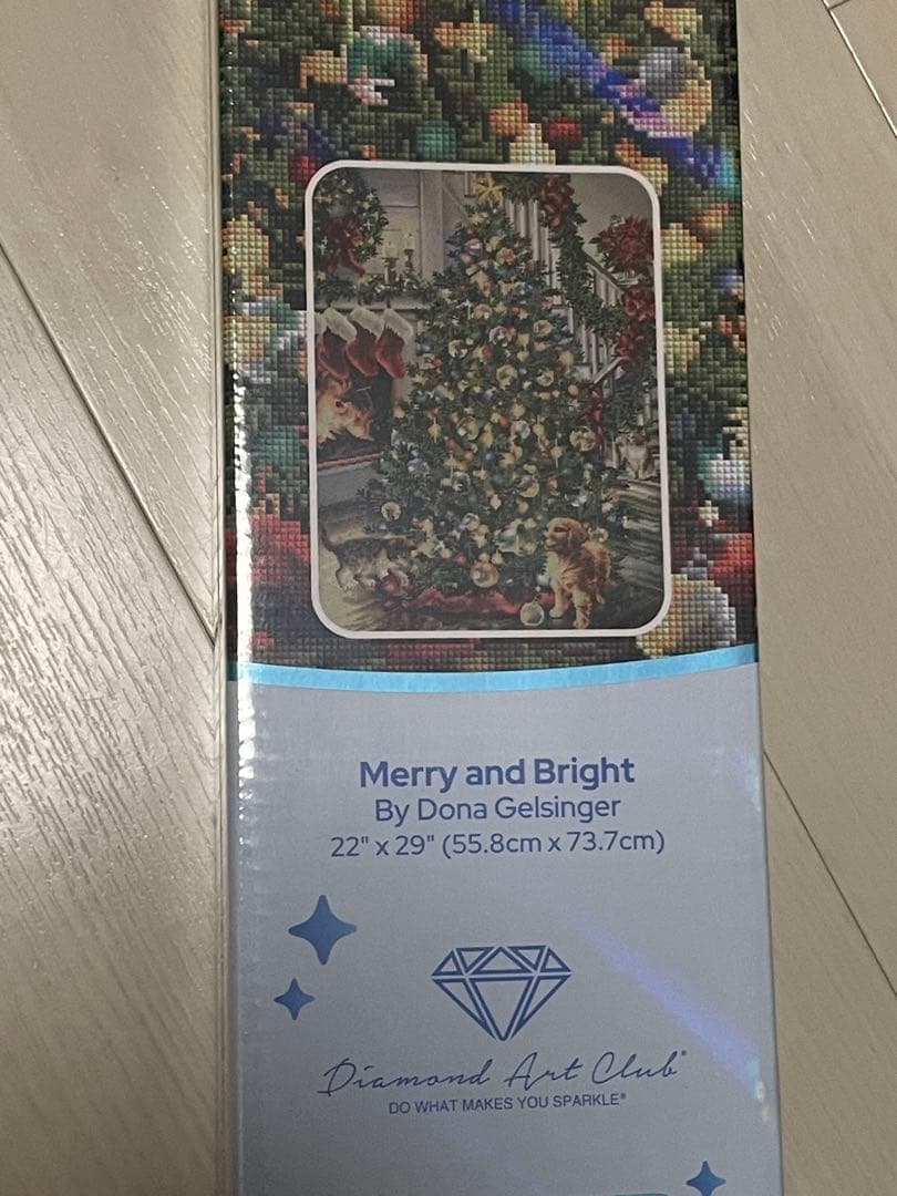☆moka様☆ダイヤモンドアートクラブ Merry and Bright DAC