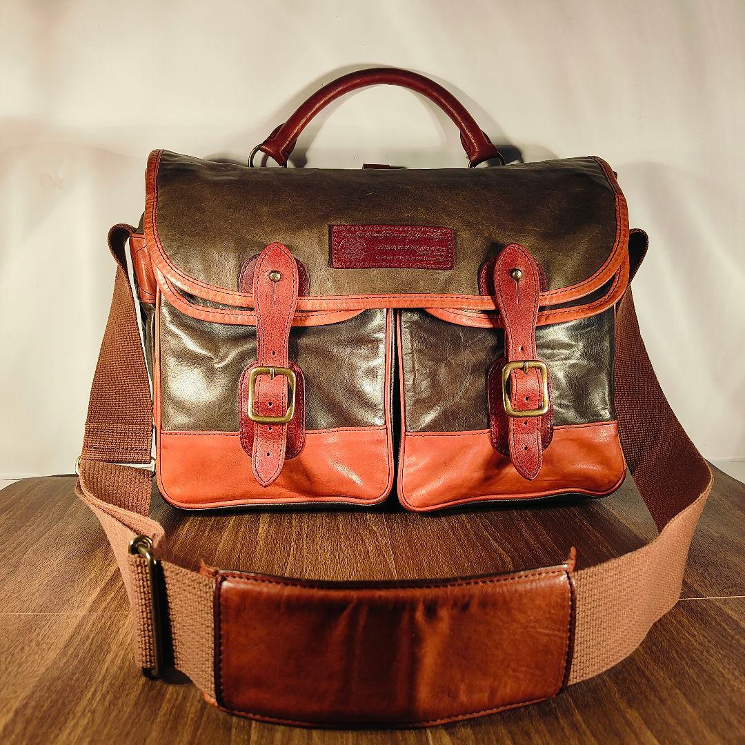 【極艶コードバン×ホースハイド】総馬革高級ビジネスバッグ　2way 日本製正規品