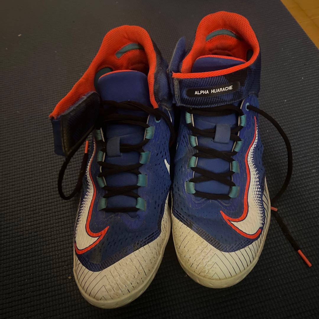 Nike Alpha Huarache スパイク 青/赤/白