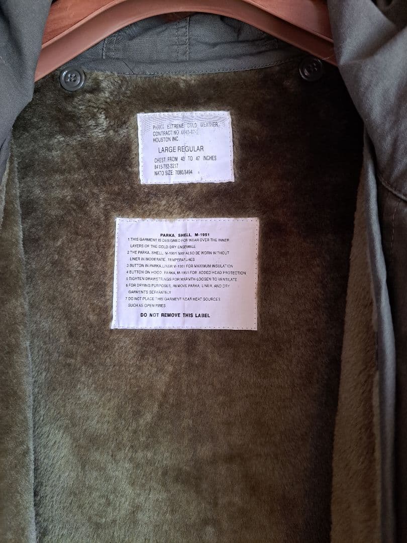 踊る大捜査線 HOUSTON M-51 青島コート TM2ver 美品 Lサイズ