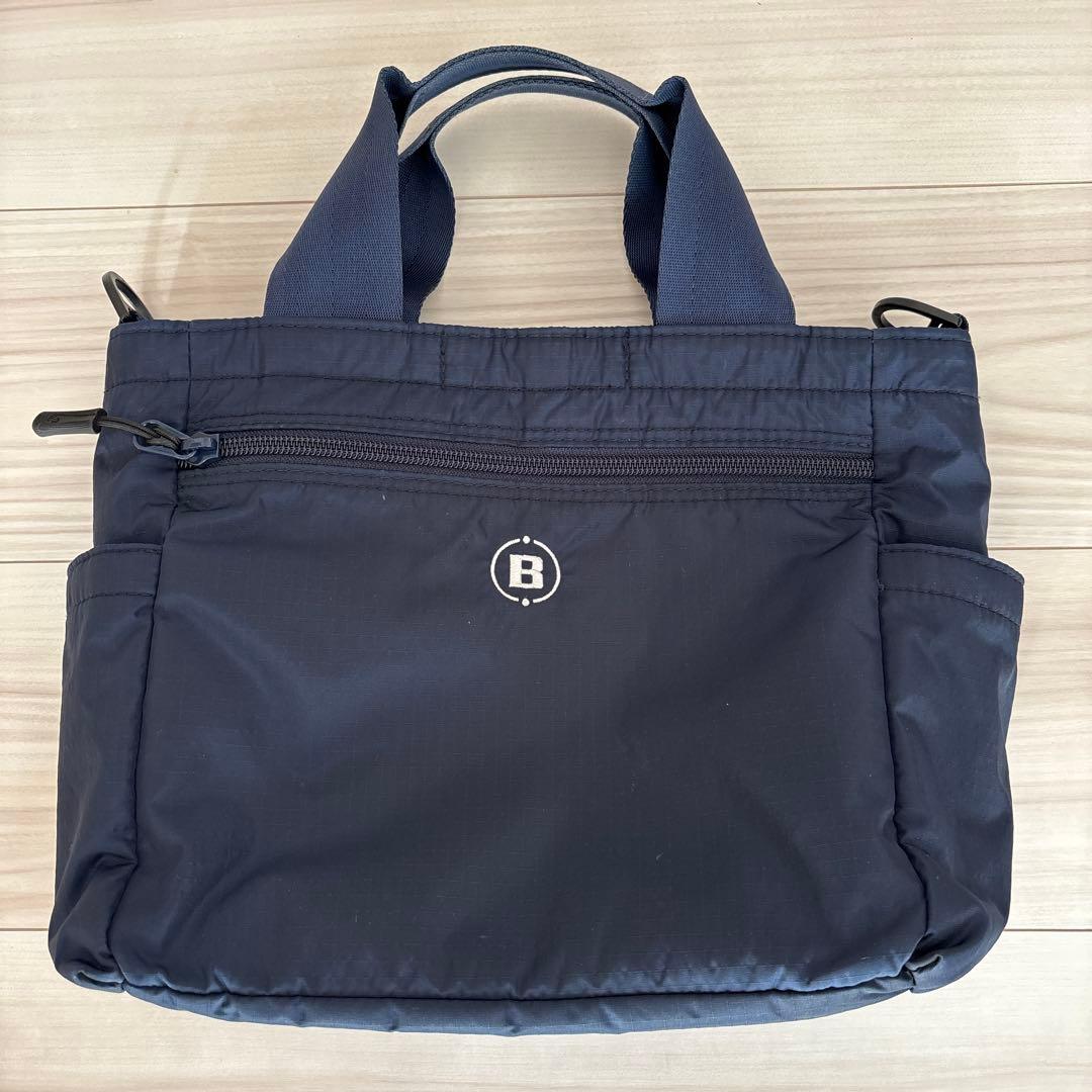 BRIEFING ネイビー ショルダーバッグ