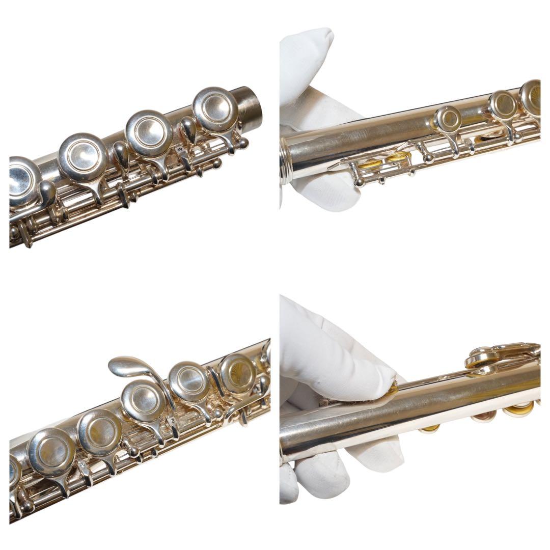 【美品】YAMAHA YFL-211 Eメカ 後期型 銀メッキ