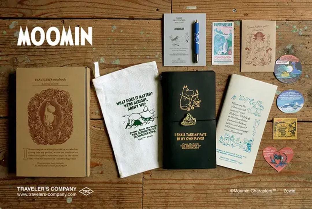 【新品未開封品】トラベラーズノート 限定セット MOOMIN パパの思い出