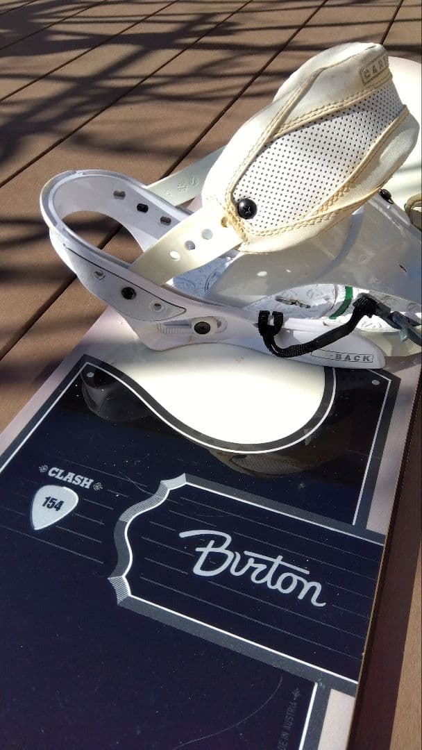 Burton CLASH 154cm ボード バイン ブーツセット アイロン付き