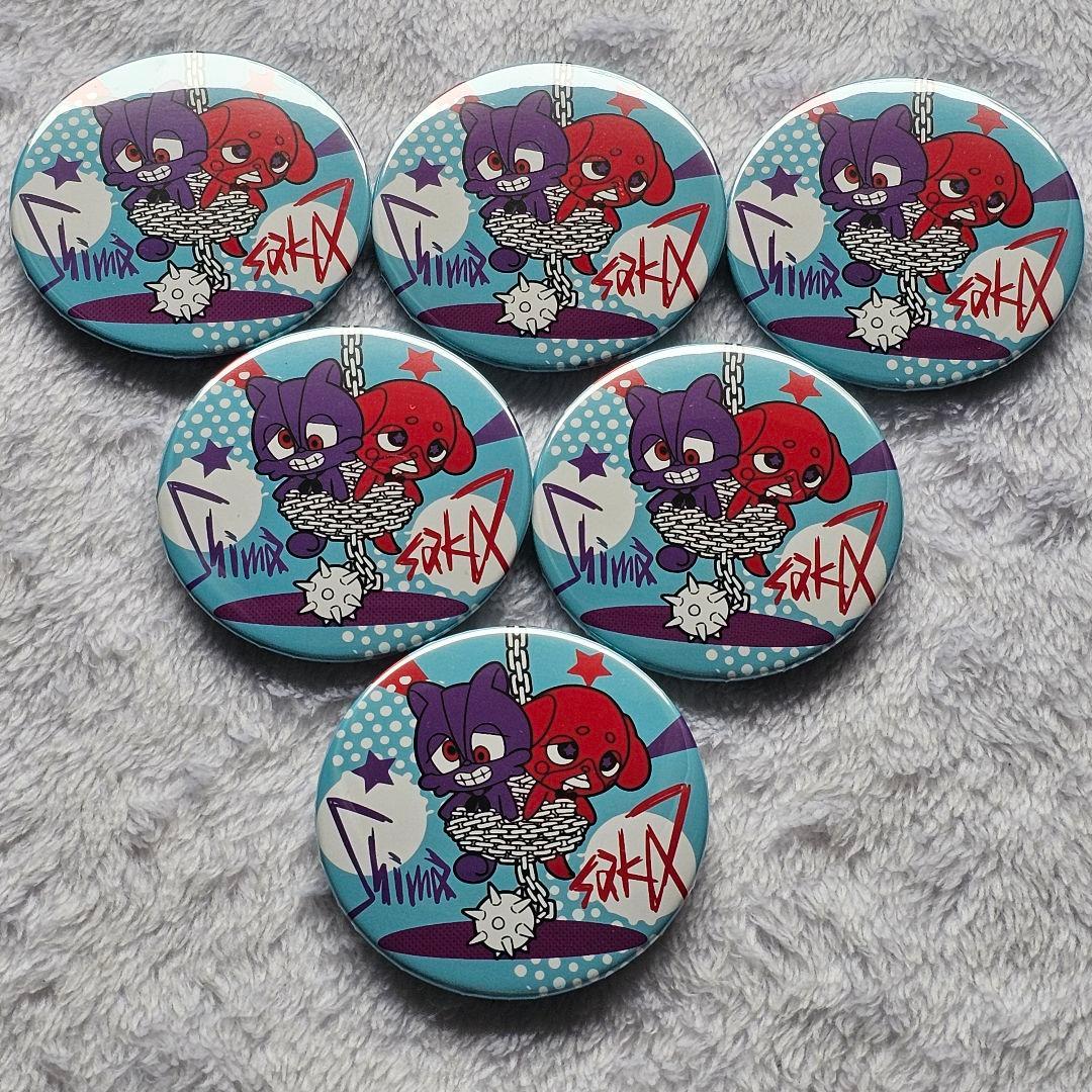 浦島坂田船 あほの坂田 となりの坂田 缶バッジ メモログ ハロパ さかわん