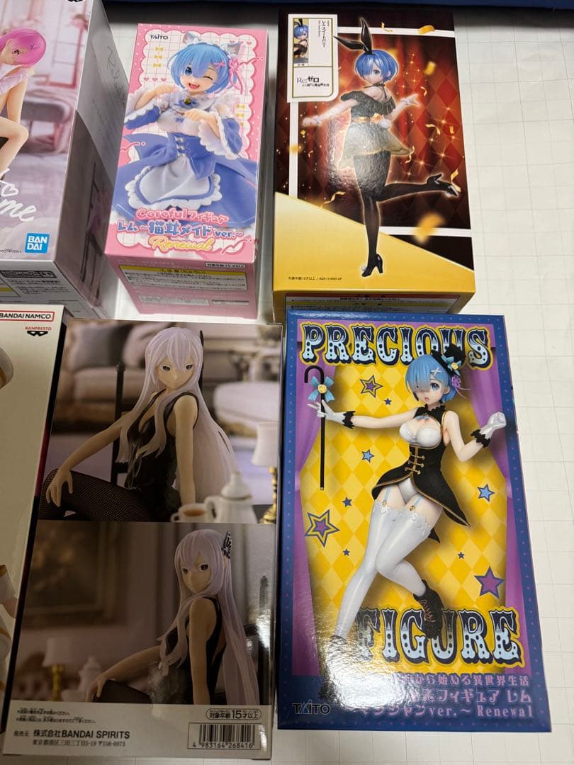 Re:ゼロから始める異世界生活　リゼロ　プライズ　フィギュア　まとめ売り