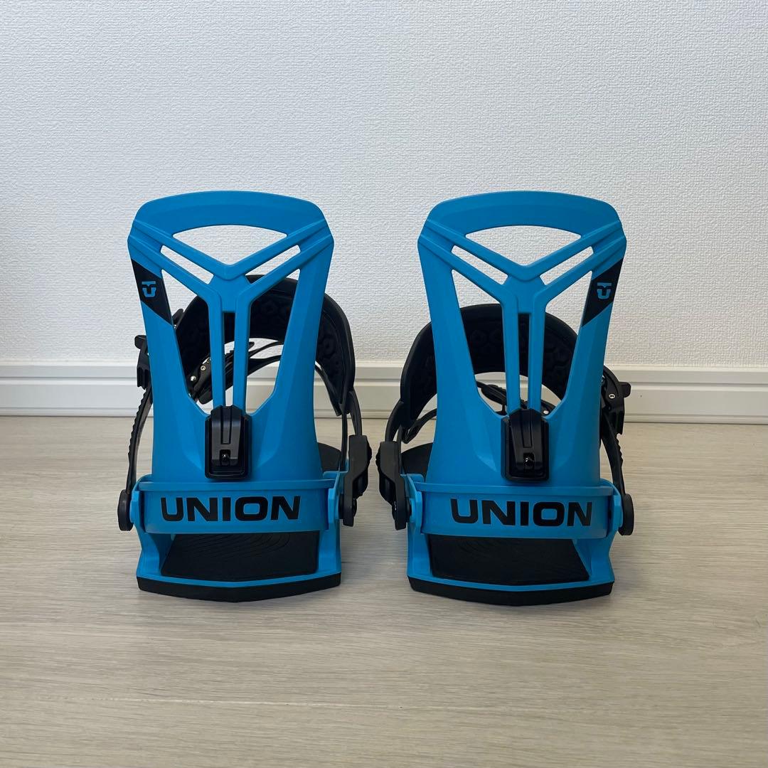 【美品】UNION FLITE PRO スノーボードビンディング 青