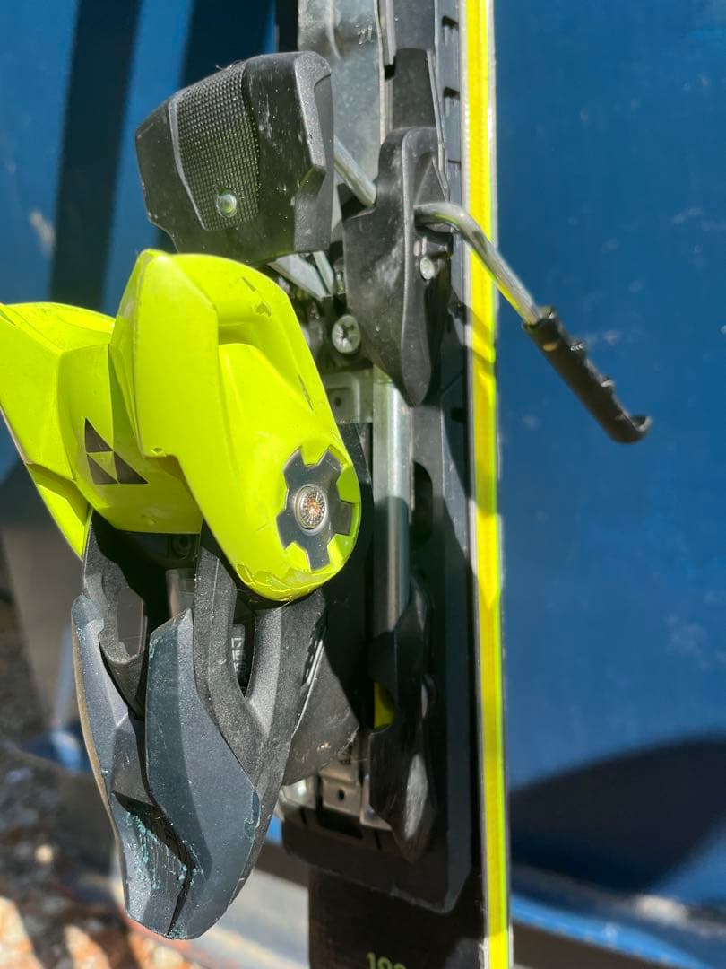 FISCHER RC4 GS 183cmスキー ビインディング付き