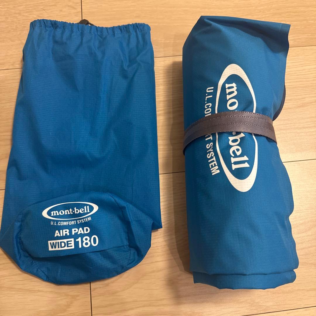 Mont-Bell モンベル エアパッド ワイド 180
