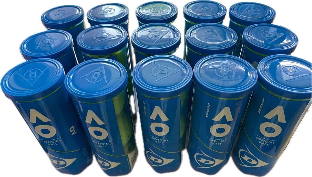 ダンロップオーストラリアオープン(AO)公式試合球 [45球！]中古