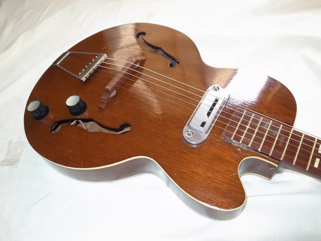 t*y様 昭和レトロ　SILVER MELLOW TONE E65 フルアコ　J