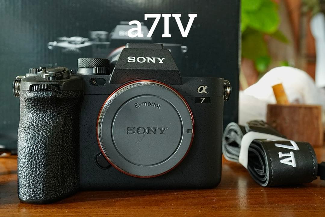 SONY α74 ミラーレスカメラ 本体と付属品