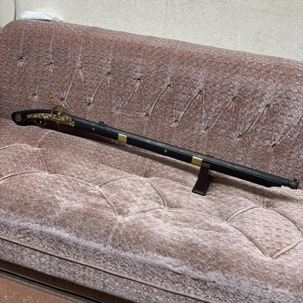 DENIX デニックス 火縄銃 種子島 ブラック 模造 レプリカ 全長110cm