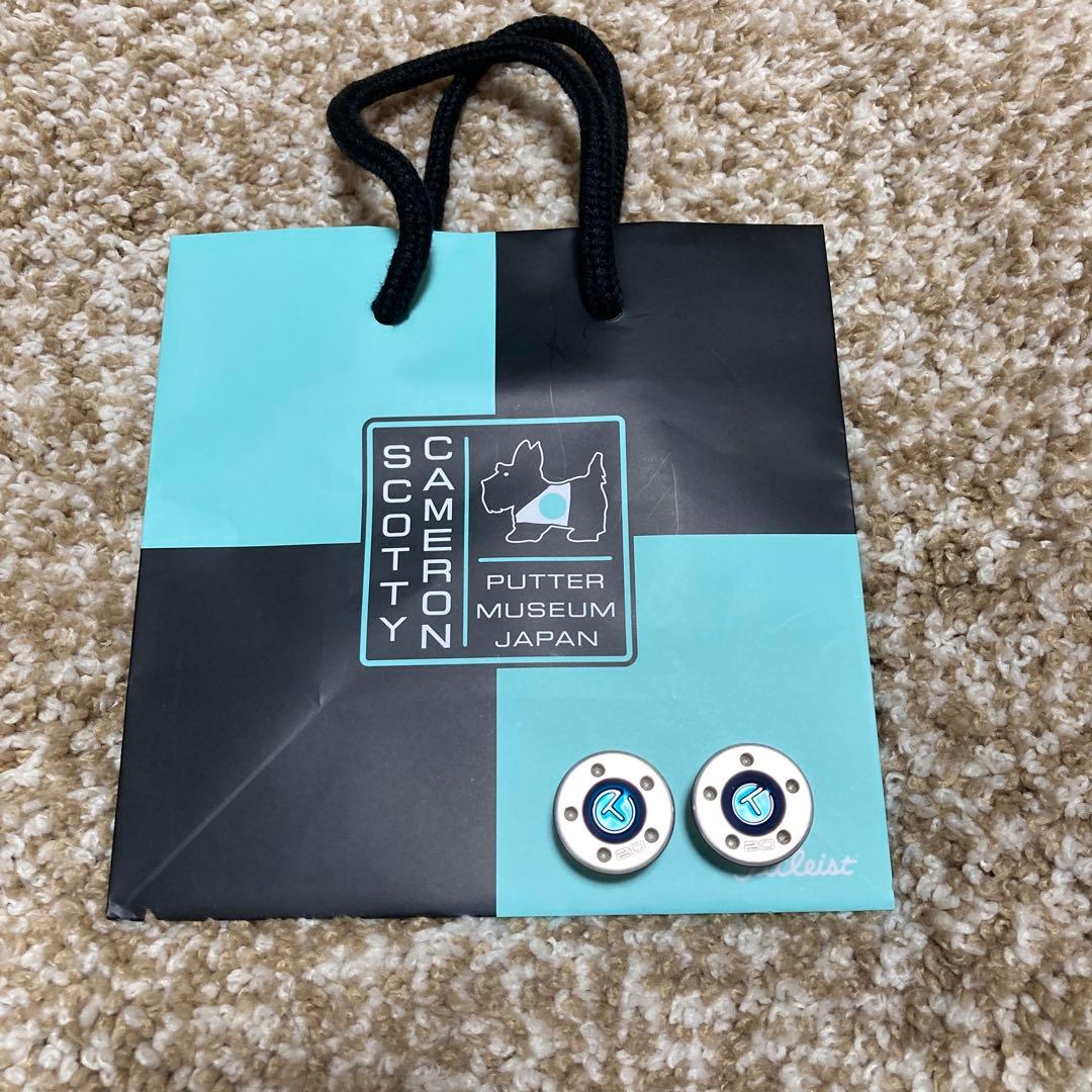 スコッティキャメロン　サークルT ブルーフィル　パターウェイト 20g 2個