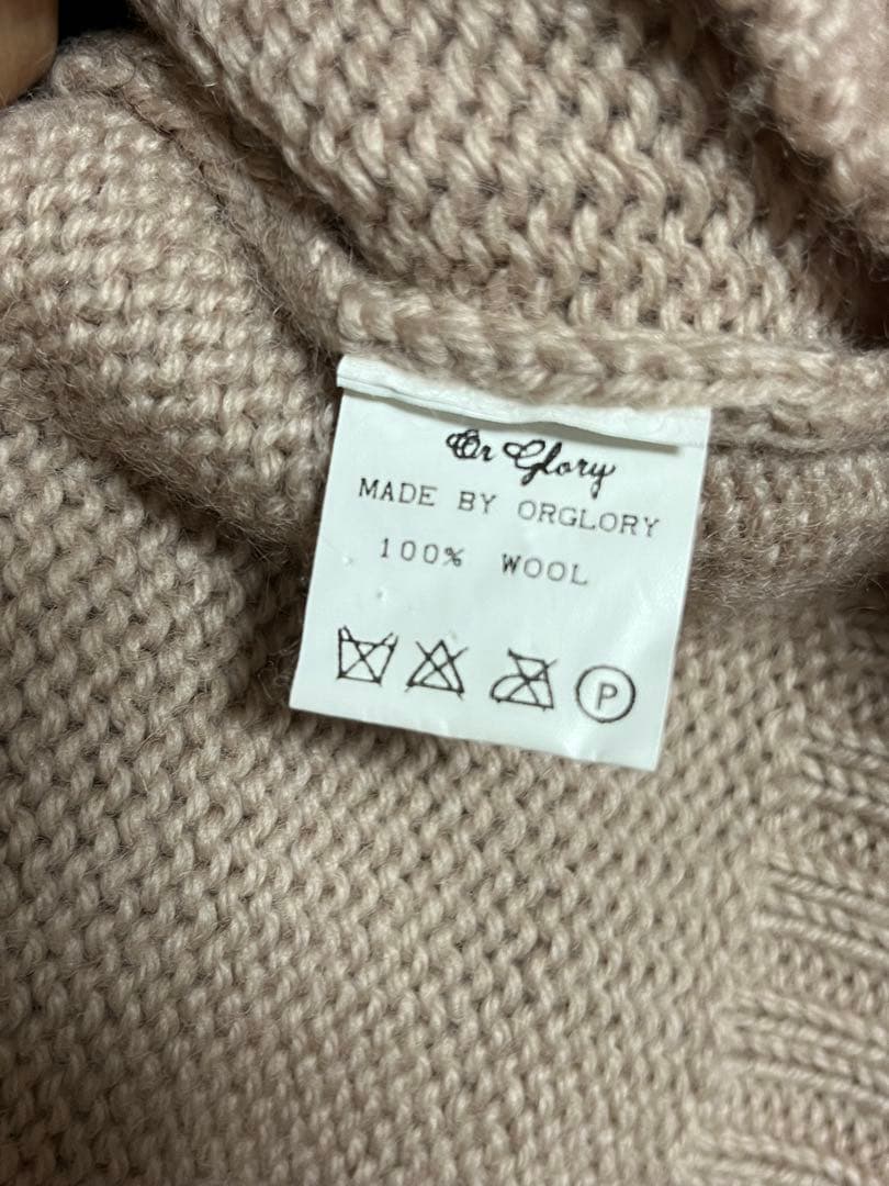or glory オアグローリー ニット セーター
