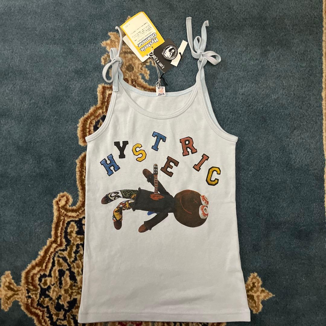 【新品タグありバッチ付き】HYSTERIC GLAMOUR 肩紐キャミ