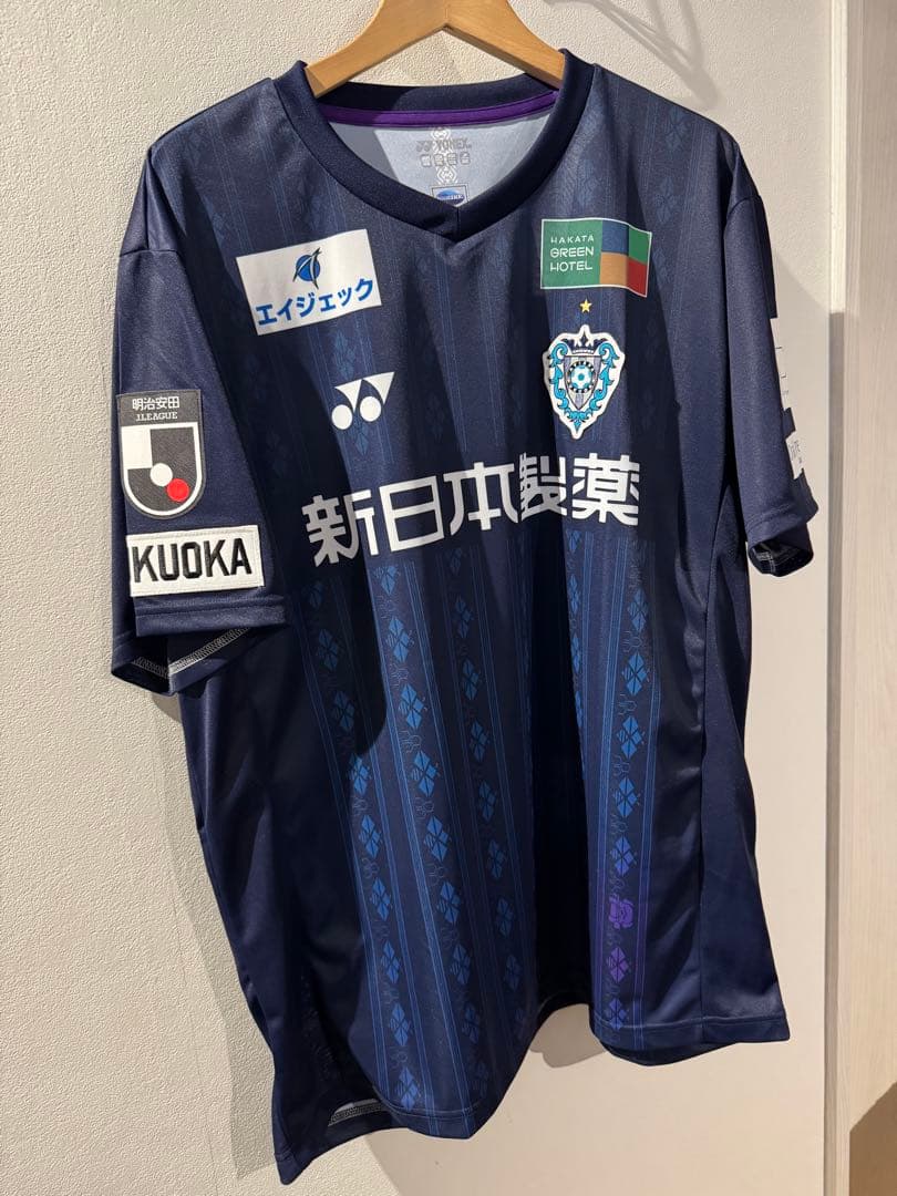 新品！アビスパ福岡　オーセンティックユニフォーム　2025ホーム　18