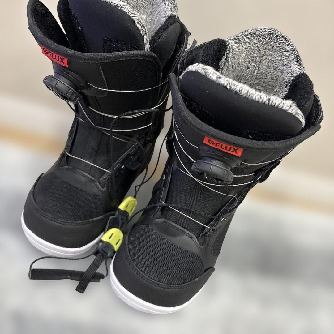 FLUX スノーボードブーツ 24cm ユニセックス　ブラック