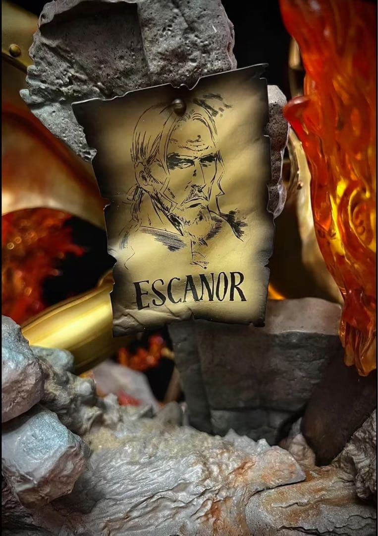 七つの大罪Figurama エスカノール vs エスタロッサスタチューフィギュア