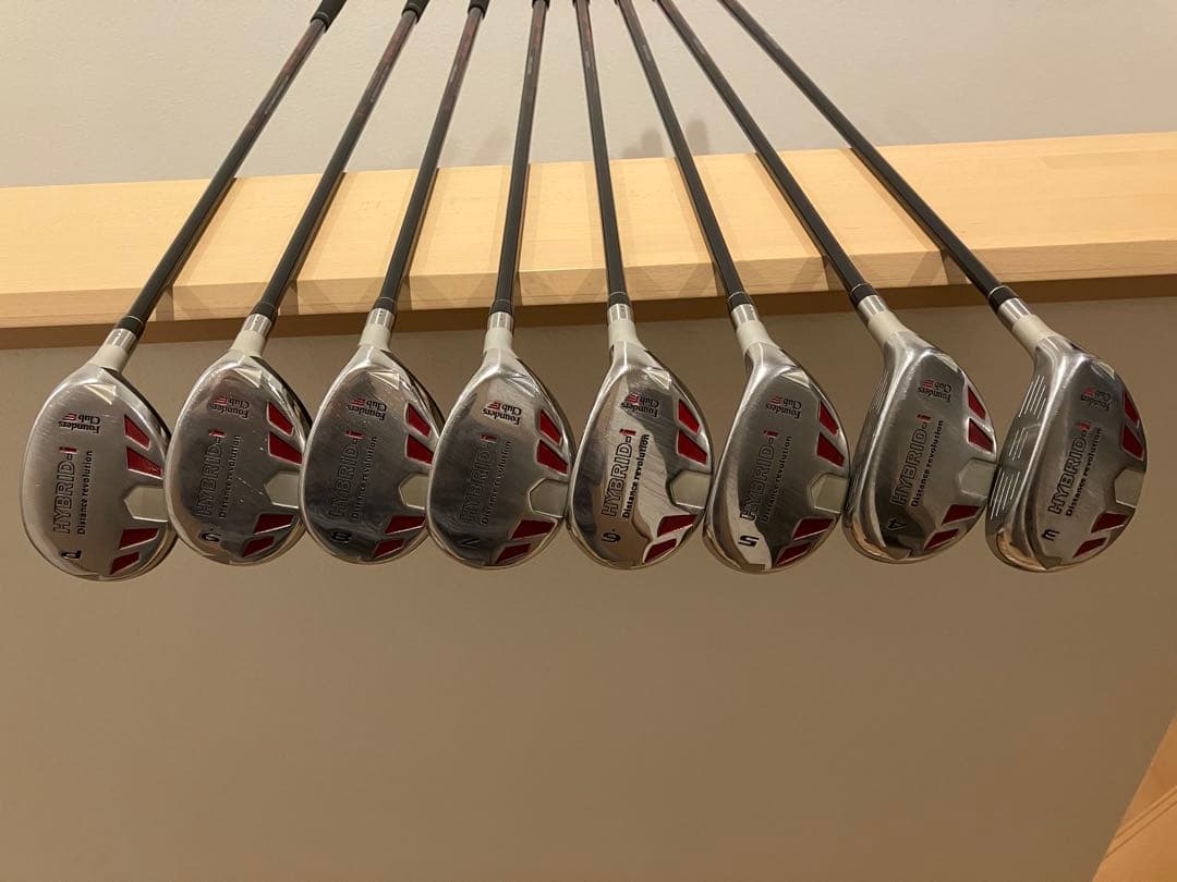 ファウンダースクラブ HYBRID-i ユーティリティ型 アイアン 8本セット