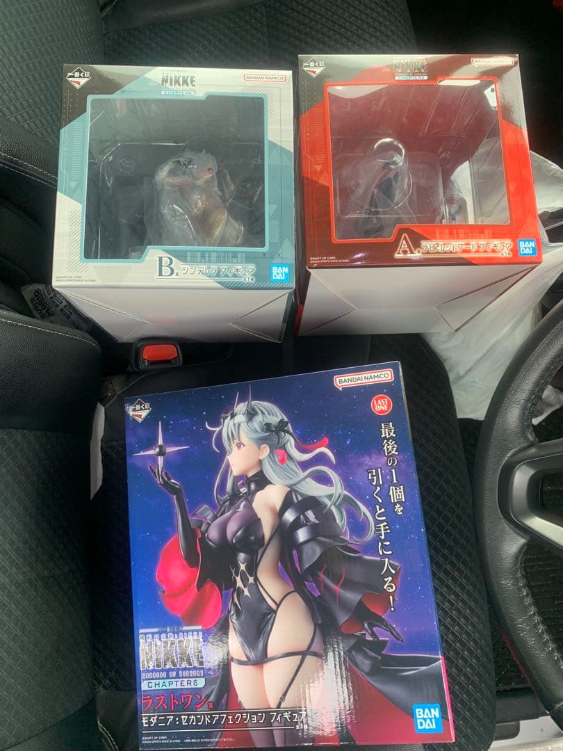 一番くじ　勝利の女神　A賞　B賞　ラストワン賞　フィギュア　3点