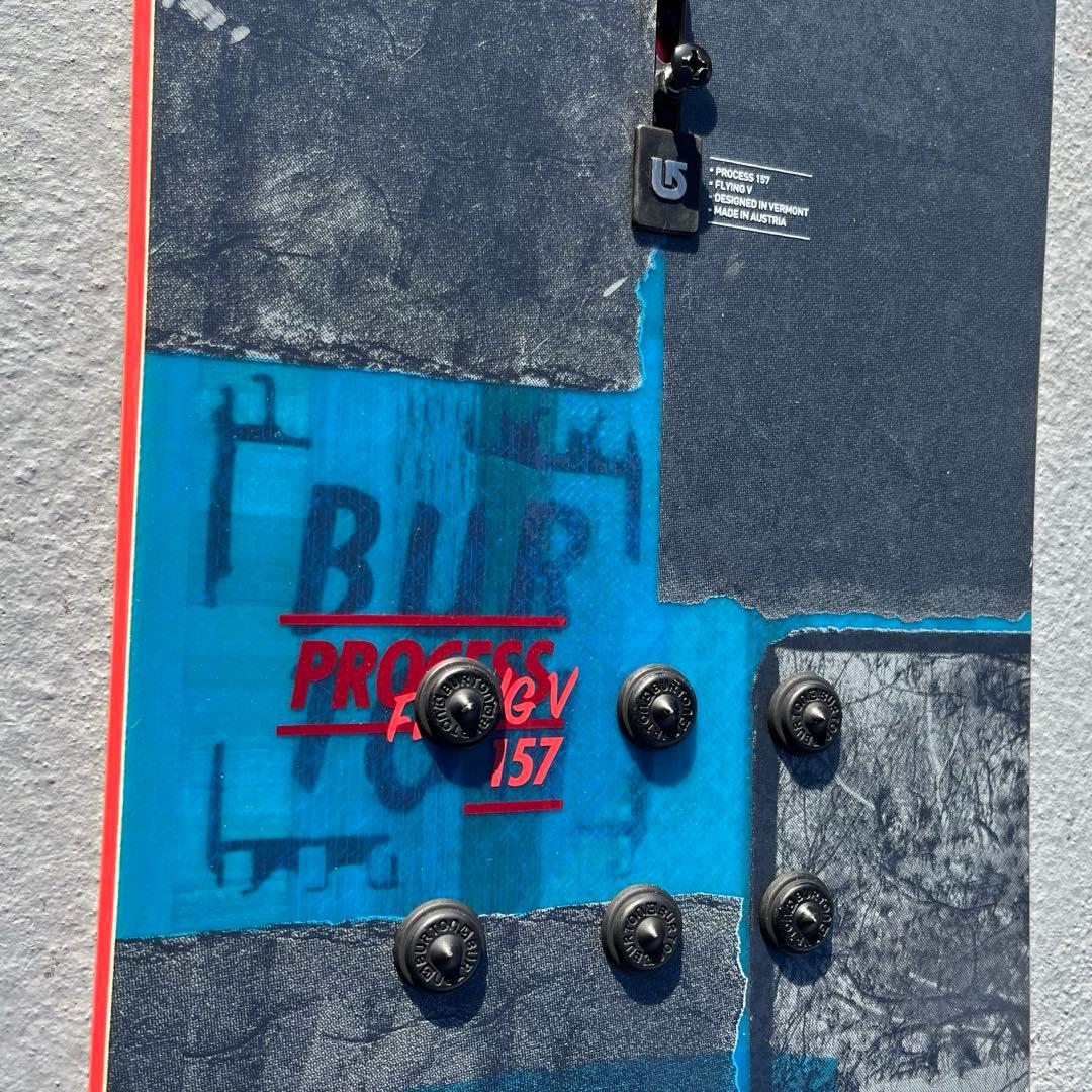バートン スノーボード Process 157cm Flying V カバー付