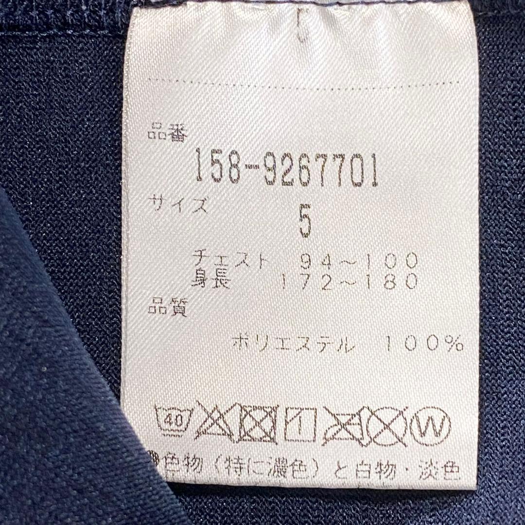 ✨美品✨マスターバニー モックネックシャツ　ネイビー　メンズ　サイズ5 L