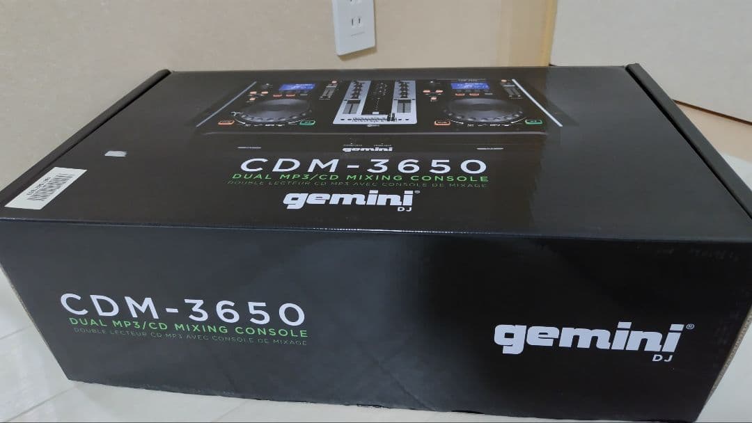 gemini DJ CD MIXING CONSOLE CDM−3650