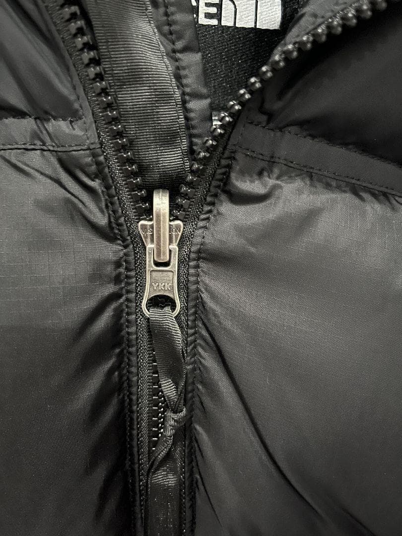 【希少 L】ノースフェイス ヌプシ 700fill ブラック ダウンジャケット