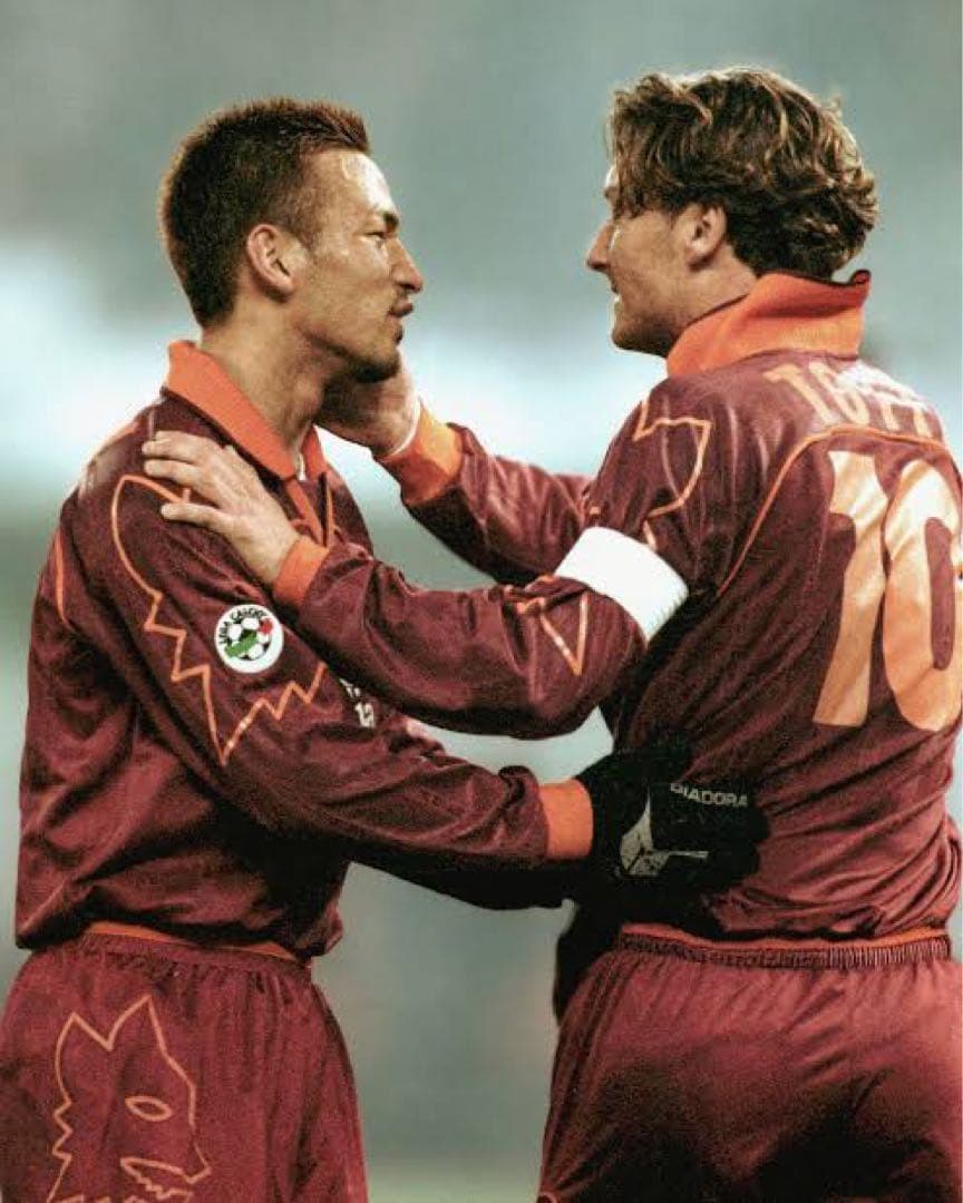 【ASローマ】長袖　中田英寿 99-00 8番 レジェンド 希少　Mサイズ