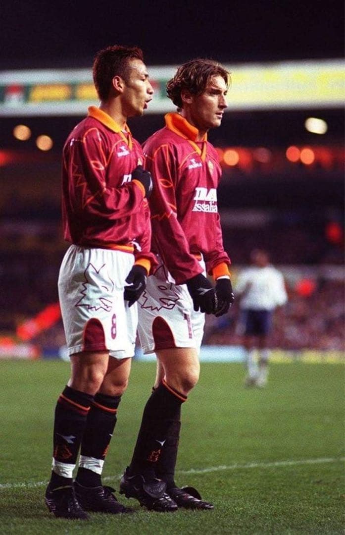 【ASローマ】長袖　中田英寿 99-00 8番 レジェンド 希少　Mサイズ