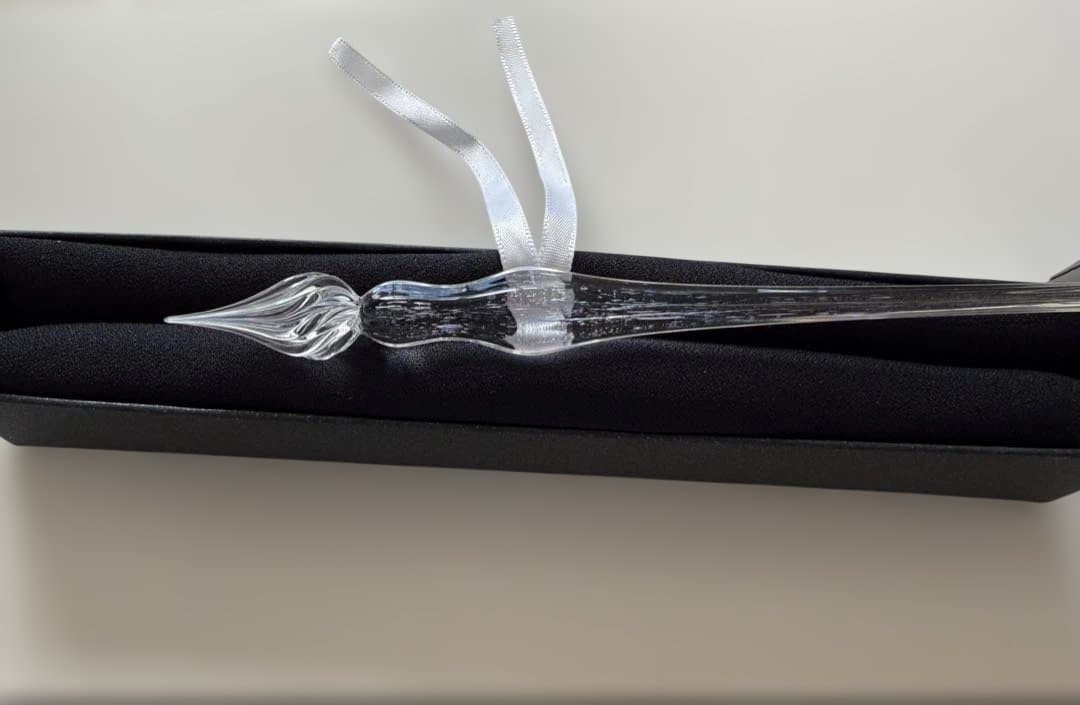 E*s様 哲磋工房　ガラスペン　はしっこペン　変色