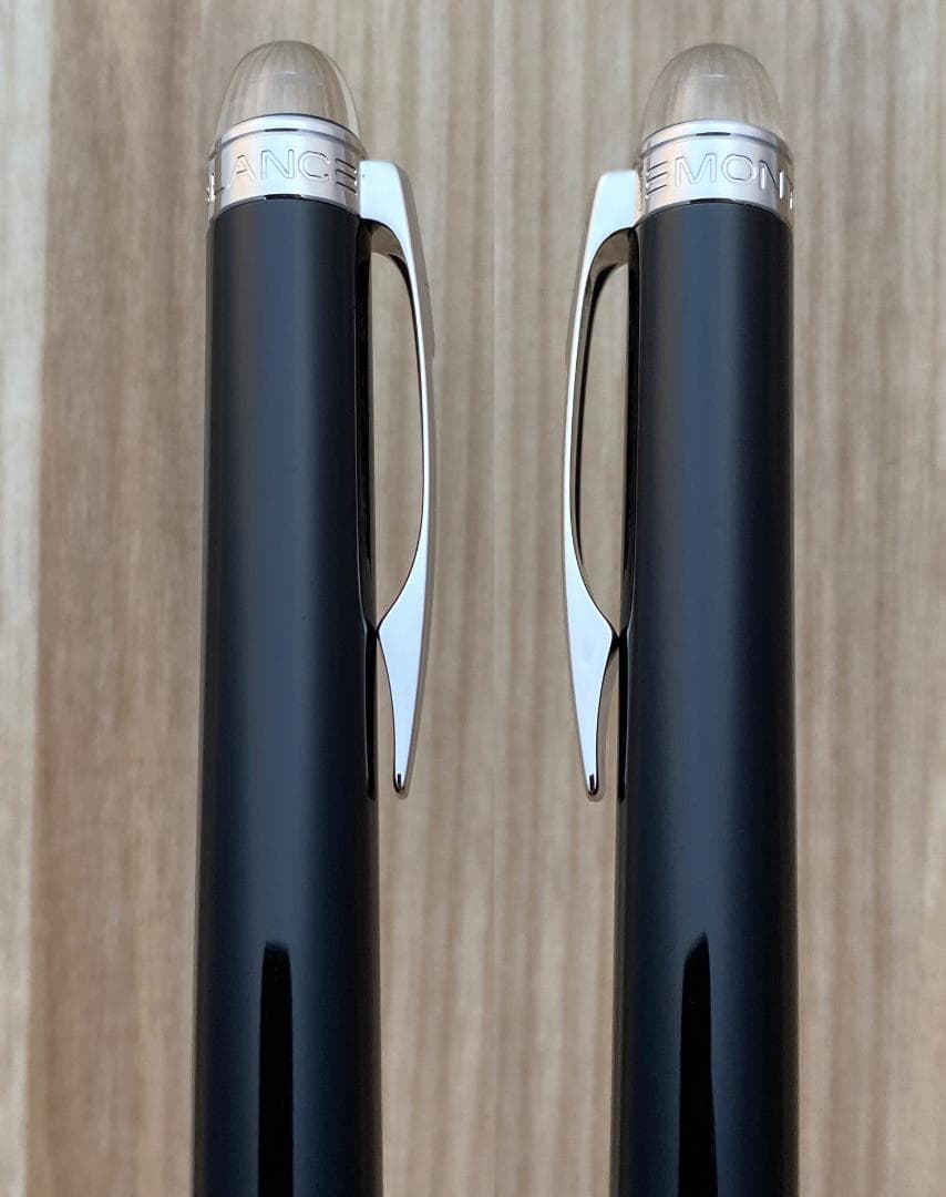 モンブラン スターウォーカー ブラック レジン・プラチナ ボールペン ボールペン