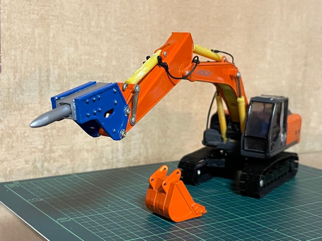 HITACHI ZAXIS 200 自作アイヨン付
