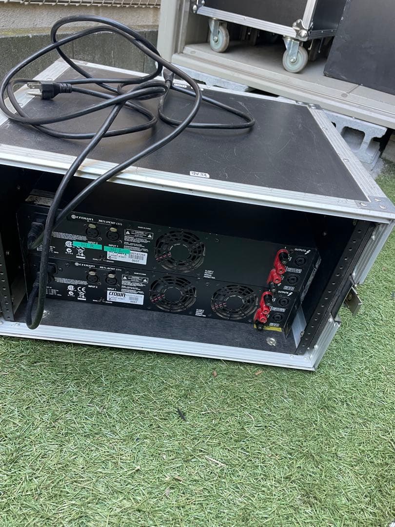 AMCRON XLS 402 XLS 202 パワーアンプ　セット