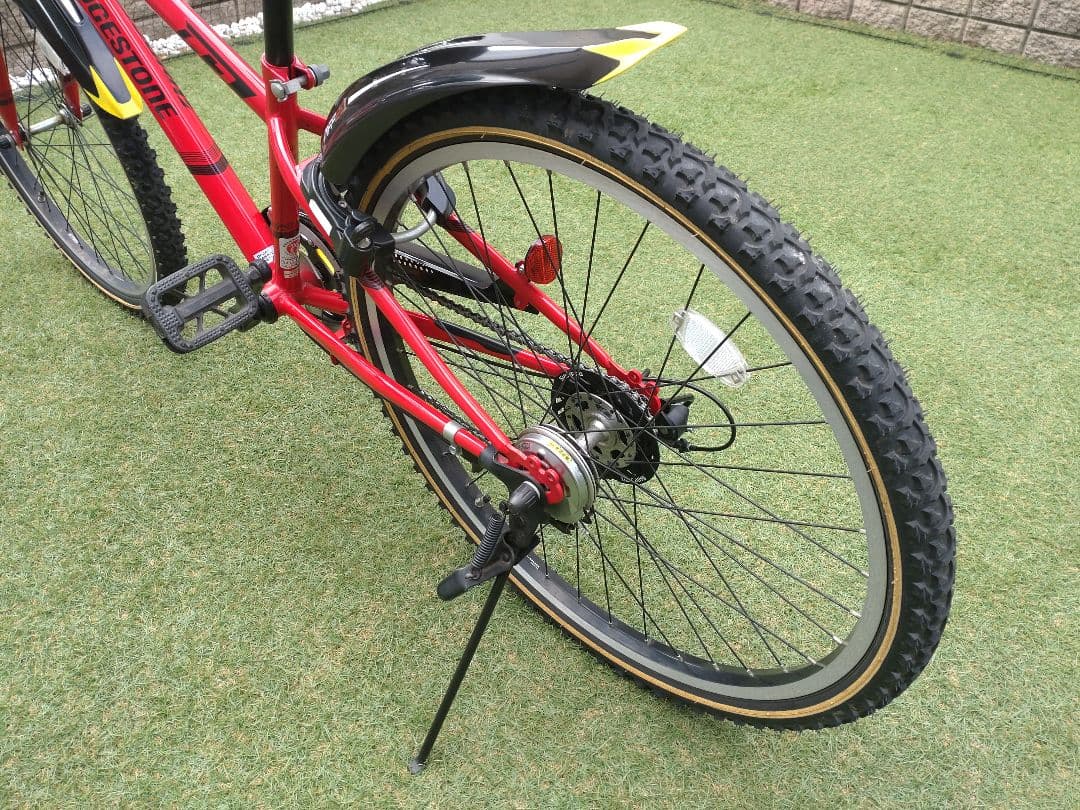 子供用自転車　ブリヂストン　クロスファイヤージュニア　26インチ　ピュアレッド