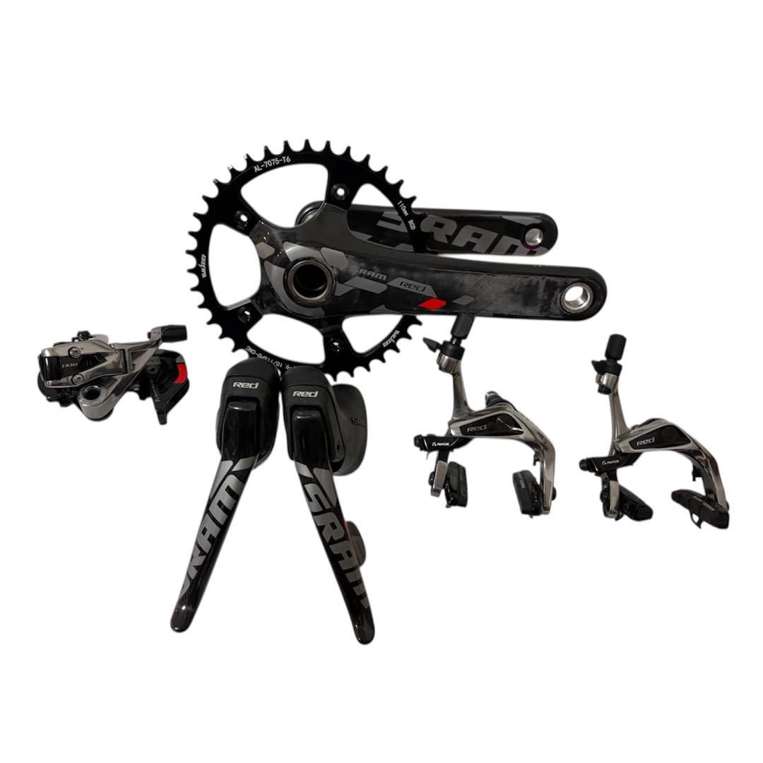 SRAM RED 10s コンポセット フロントシングル仕様 170mm