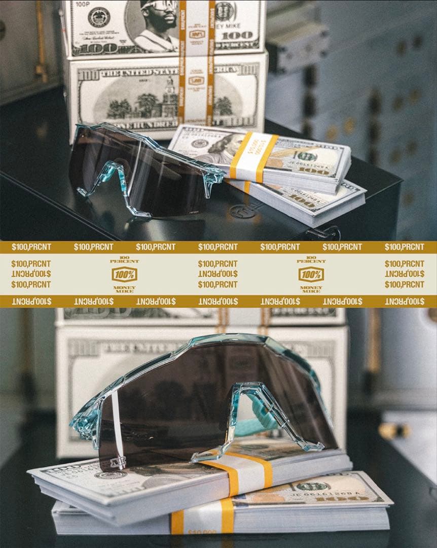 100%ワンハンドレッド SPEEDCRAFT シルバー マイケル・ハリスII世